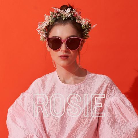 ROSIE ALLAN [] ROSIE款 珍珠粉 手工板材墨鏡