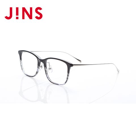 JINS 日本製鯖江職人手工眼鏡(AUDF20A056)霧黑