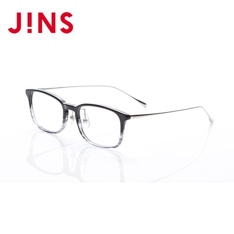JINS 日本製鯖江職人手工眼鏡(AUDF20A058)霧黑