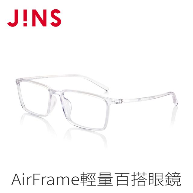 JINS  AirFrame輕量百搭眼鏡(AMRF18S245)透明