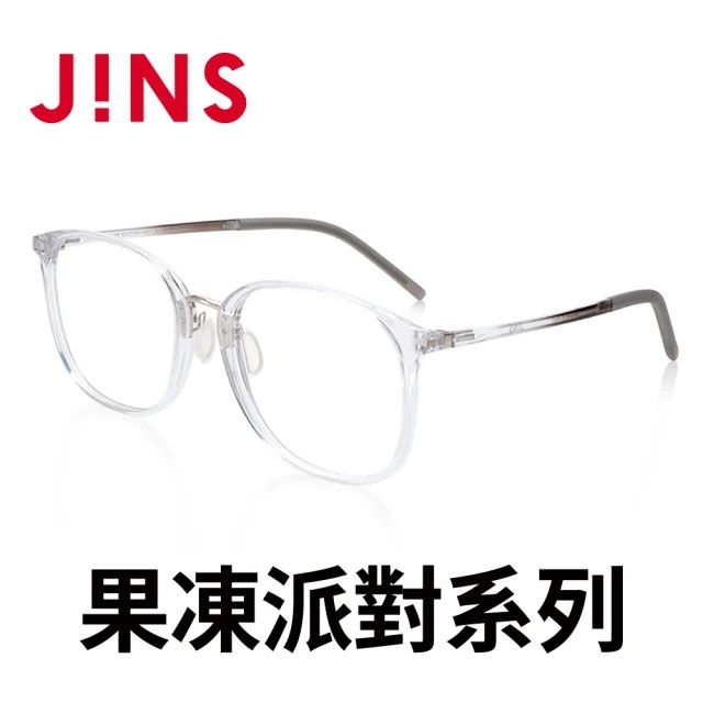 JINS  果凍派對膠框眼鏡(AUUF21S192)透明