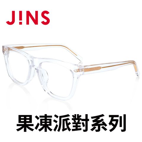 JINS 果凍派對膠框眼鏡(AUCF21S240)透明