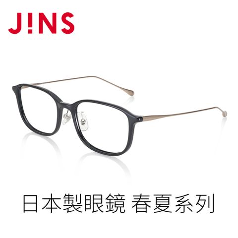 JINS 日本製眼鏡 春夏系列(LRF-23S-029)黑色