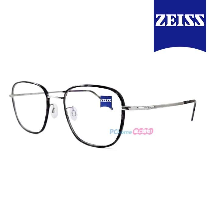 ZEISS 蔡司】鈦金屬光學鏡框眼鏡ZS22112LB 060 橢圓方框眼鏡深灰玳瑁框 