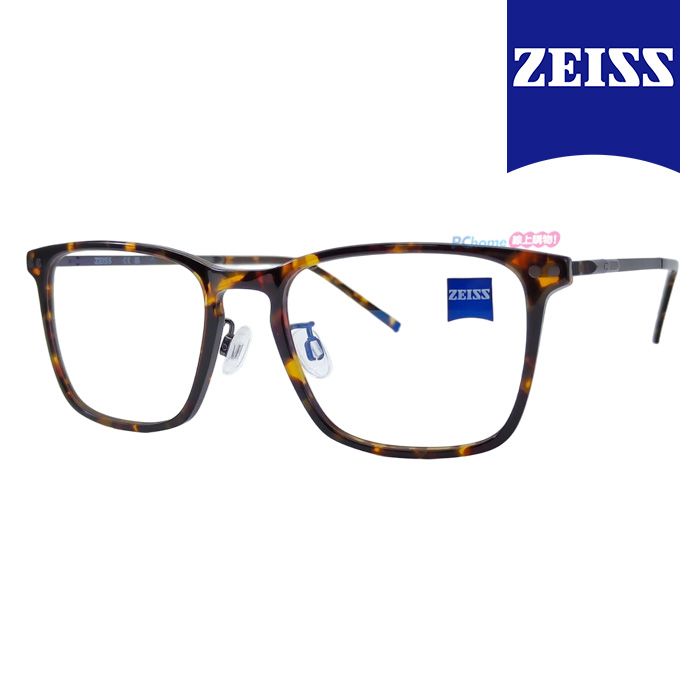 ZEISS 蔡司 鈦金屬 光學鏡框眼鏡 ZS22705LB 242 琥珀色長方形框/琥珀色鏡腳 54mm