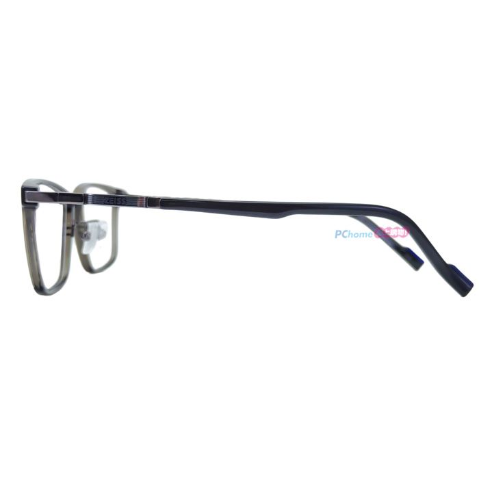 ZEISS 蔡司 鈦金屬 光學鏡框眼鏡 ZS22712LB 020 茶色果凍長方形框/槍黑色鏡腳 54mm