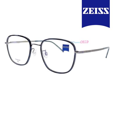 ZEISS 蔡司 鈦金屬 光學鏡框眼鏡 ZS22112LB 460 玳瑁色方形框/ 玳瑁色鏡腳 53mm