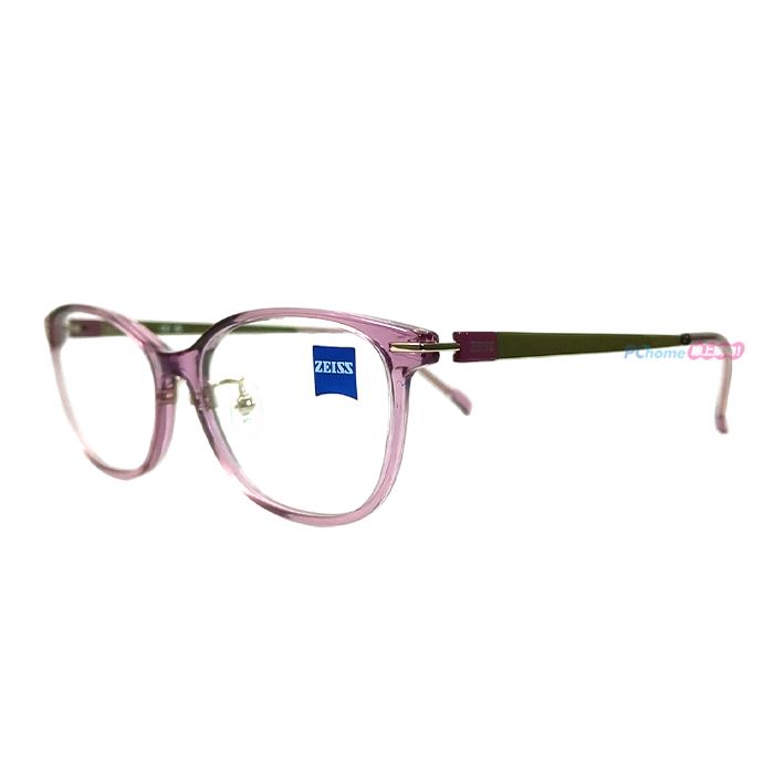 ZEISS 蔡司 	光學鏡框 ZS23715LB 665 方框眼鏡 輕盈質感 薔薇粉 粉色框 52mm