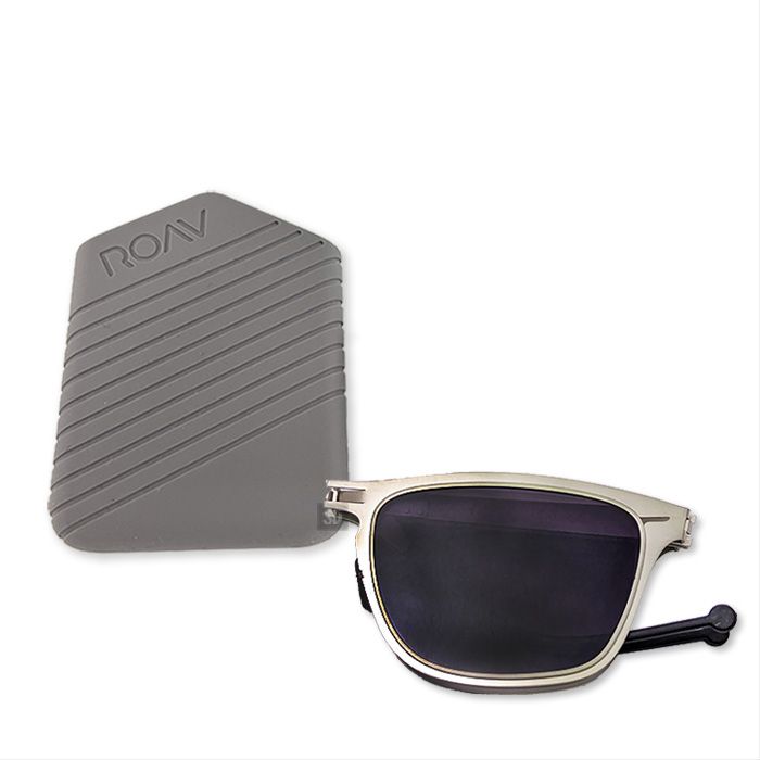 【ROAV】偏光太陽眼鏡薄鋼折疊墨鏡8001 C11.41 Franklin 方框墨鏡 