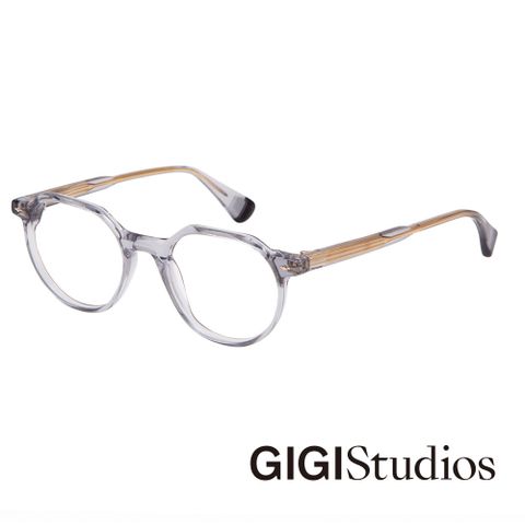 GIGI studio 【s】水平金飾光學眼鏡(透明 - LYNCH-65501/4)