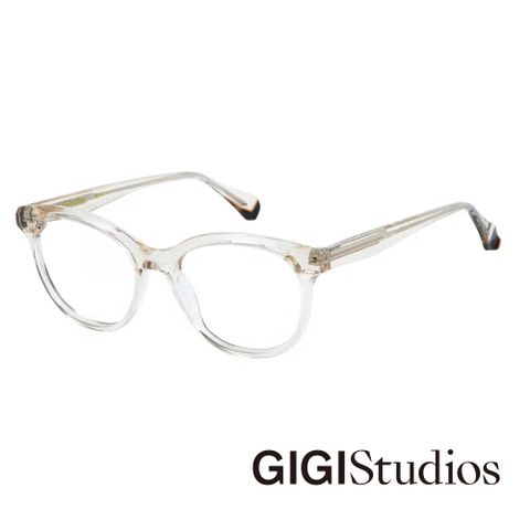 GIGI studio 【s】復古圓潤光學眼鏡(透明 - ANNIE-6764/6)