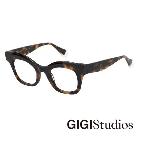 GIGI Studios 【GIGI Studios】復古貓眼光學眼鏡(玳瑁 - RACHEL-6749/2)