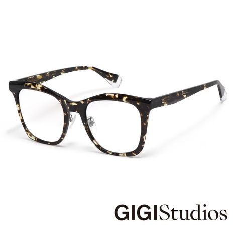 西班牙輕奢品牌【GIGI Studios】 復古立體光學眼鏡(玳瑁 -BERTHA-67662/2)