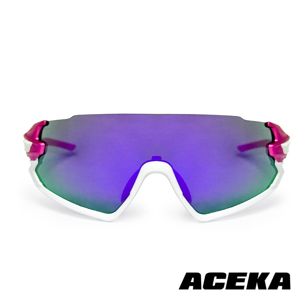 ACEKA 紫電幻彩半框運動太陽眼鏡 (SONIC 專業運動系列)