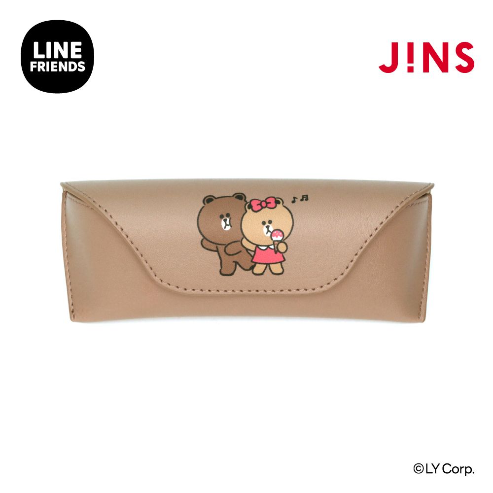 JINS LINE FRIENDS系列磁吸鏡盒鏡布組-多款任選