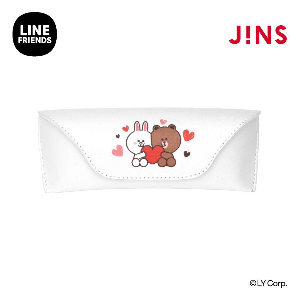 JINS LINE FRIENDS系列磁吸鏡盒鏡布組-多款任選