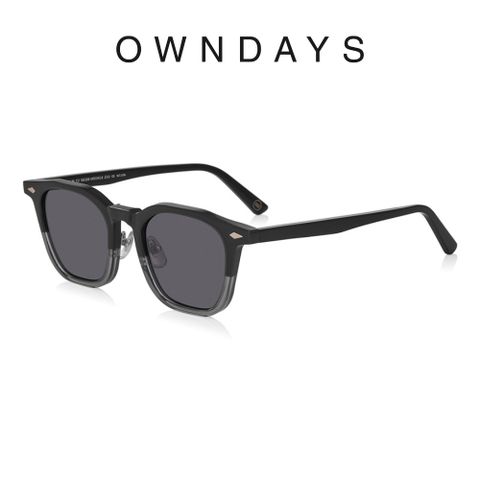 OWNDAYS 恩戴適 時尚個性威靈頓框偏光墨鏡(SUN8012B-3A C2)