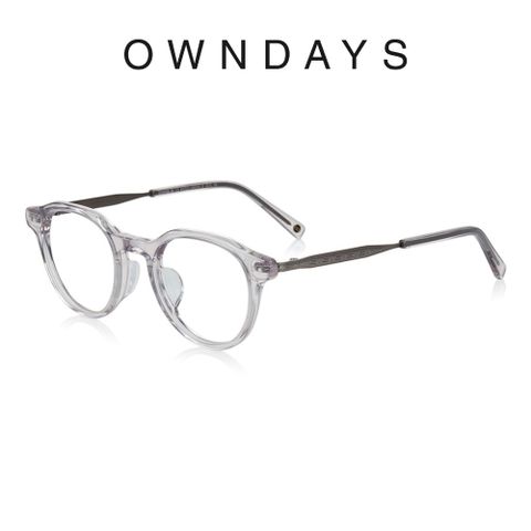 OWNDAYS 恩戴適 John Dillinger系列 波士頓多角形款鈦金屬框光學眼鏡 (JD2049B-2A C3)