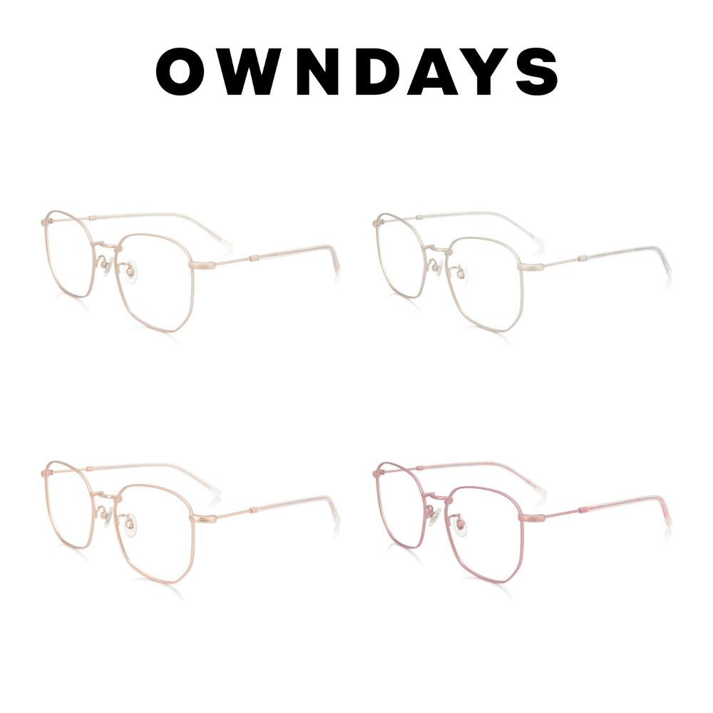 OWNDAYS 恩戴適 lillybell系列 日系個性款光學眼鏡 LB1015G-2S