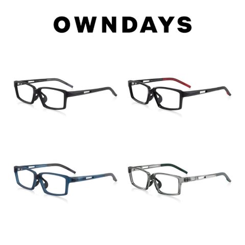 OWNDAYS 恩戴適 AIR FIT 輕薄系列 知性款光學眼鏡 AF2003A-3S