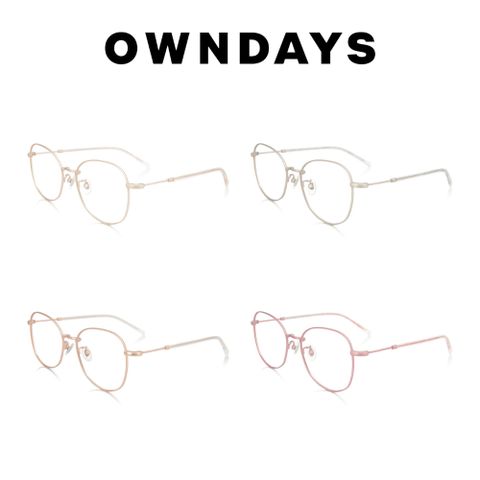 OWNDAYS 恩戴適 lillybell系列 日系個性款光學眼鏡 LB1014G-2S