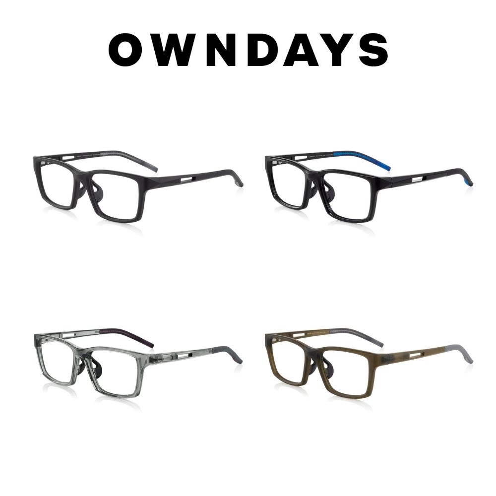 OWNDAYS 恩戴適 AIR FIT 輕薄系列 知性款光學眼鏡 AF2004A-3S