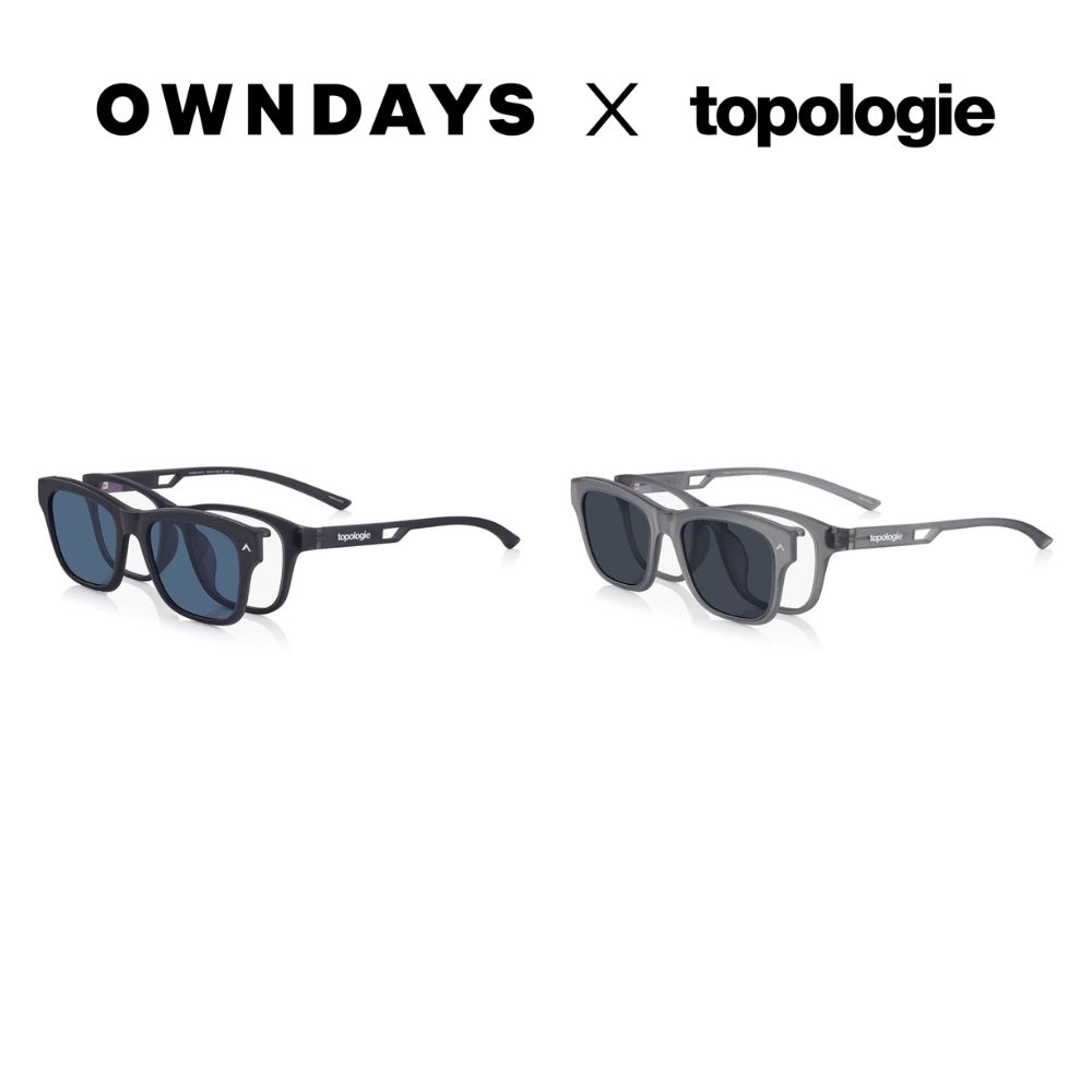 OWNDAYS 恩戴適 OWNDAYSｘtopologie 聯名磁吸兩用光學鏡框、掛繩 TP-SNP2002