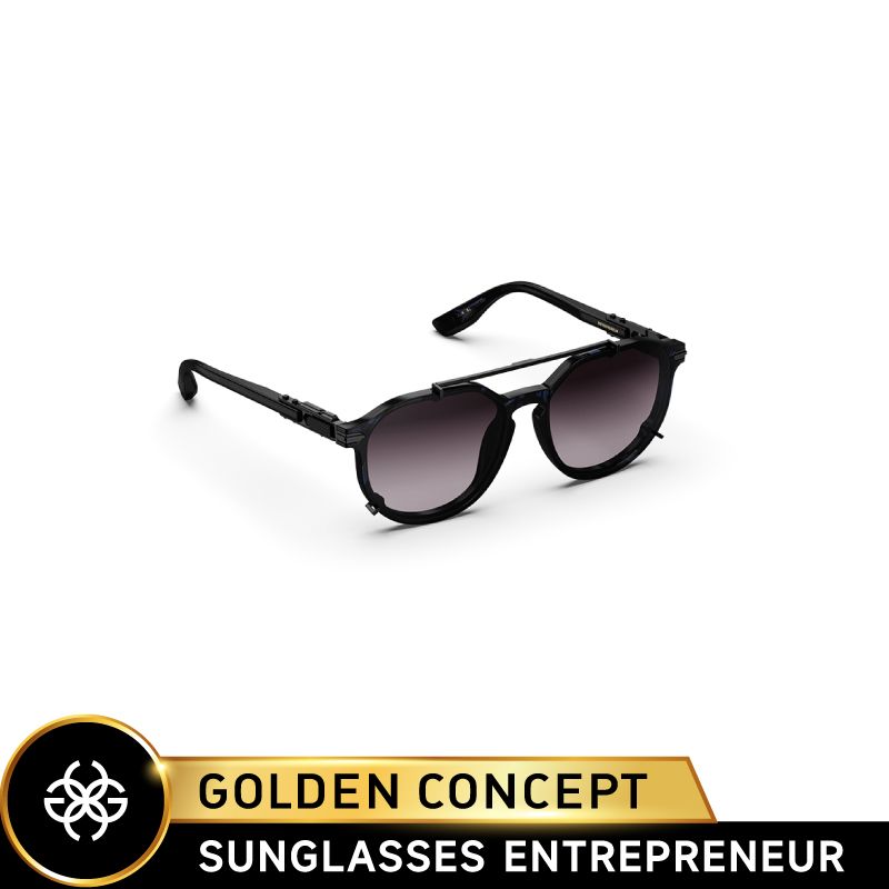  【Golden Concept】高清尼龍太陽眼鏡 AC-SG-BK-BK-ENTREPRENEUR