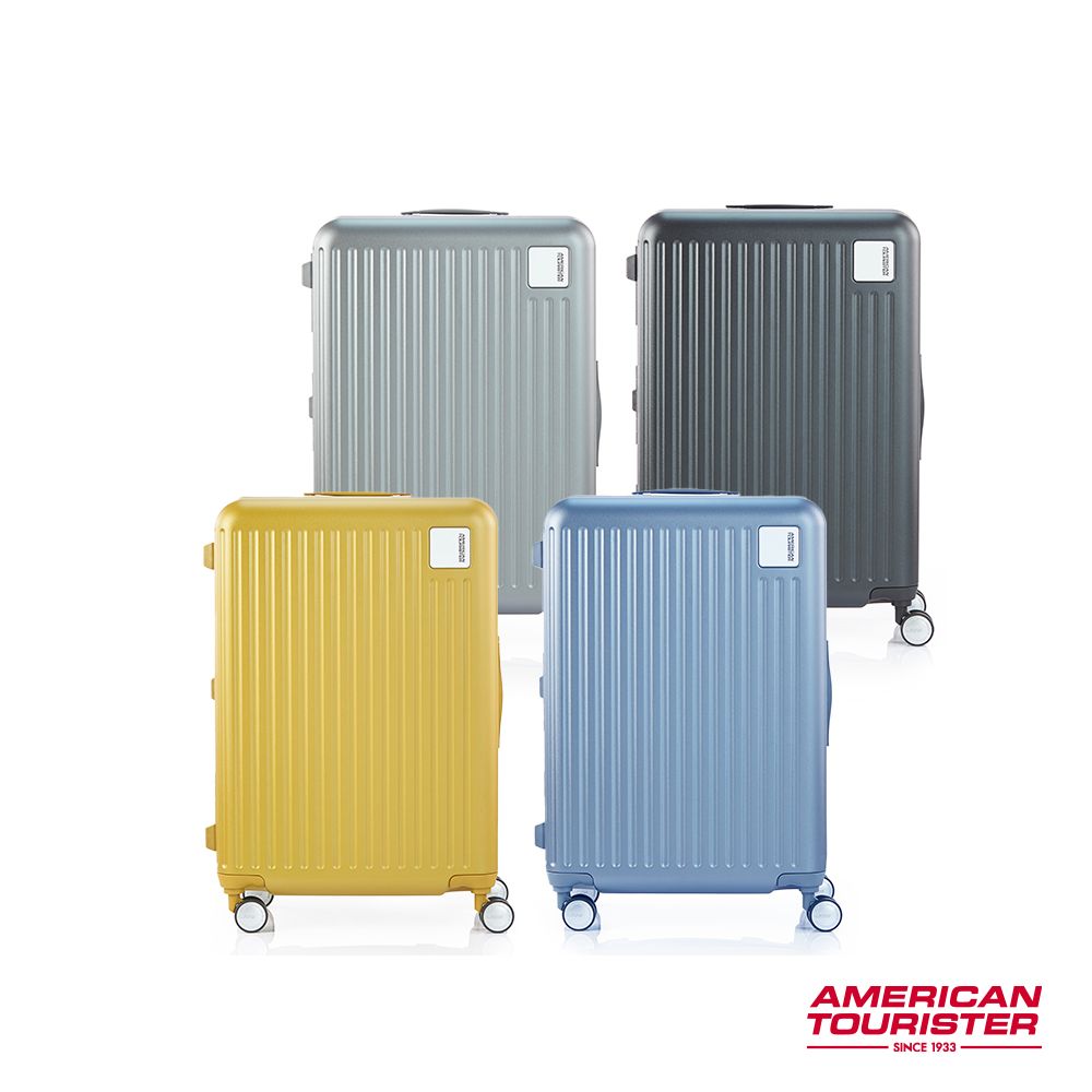 American Tourister 美國旅行者 24吋 LOCKATION 一點式扣鎖輕量注塑框箱PC大容量行李箱(多色可選)