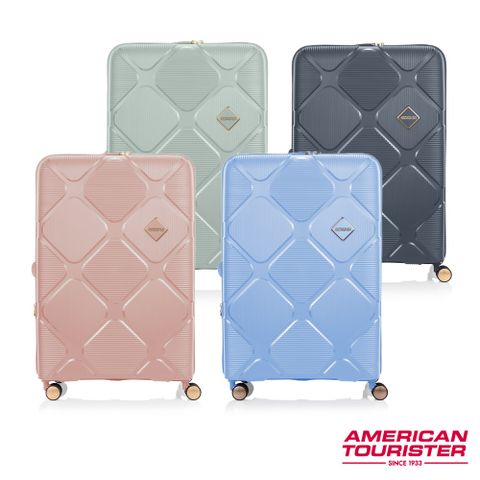 美國旅行者 AMERICAN TOURISTER  20吋Instagon 防盜拉鍊可擴充避震飛機輪PP登機箱(多色可選)