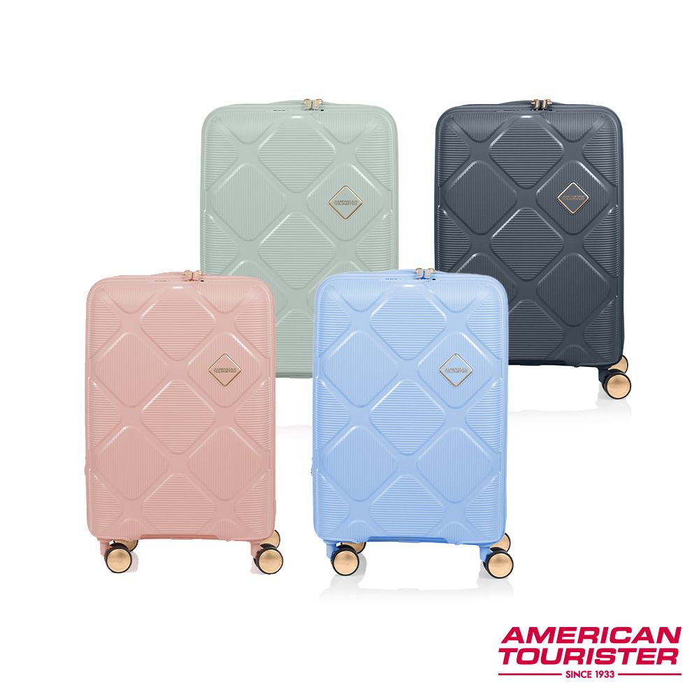 American Tourister 美國旅行者 330吋 INSTAGON 可擴充大容量輕量PP避震輪行李箱/旅行箱(多色可選)