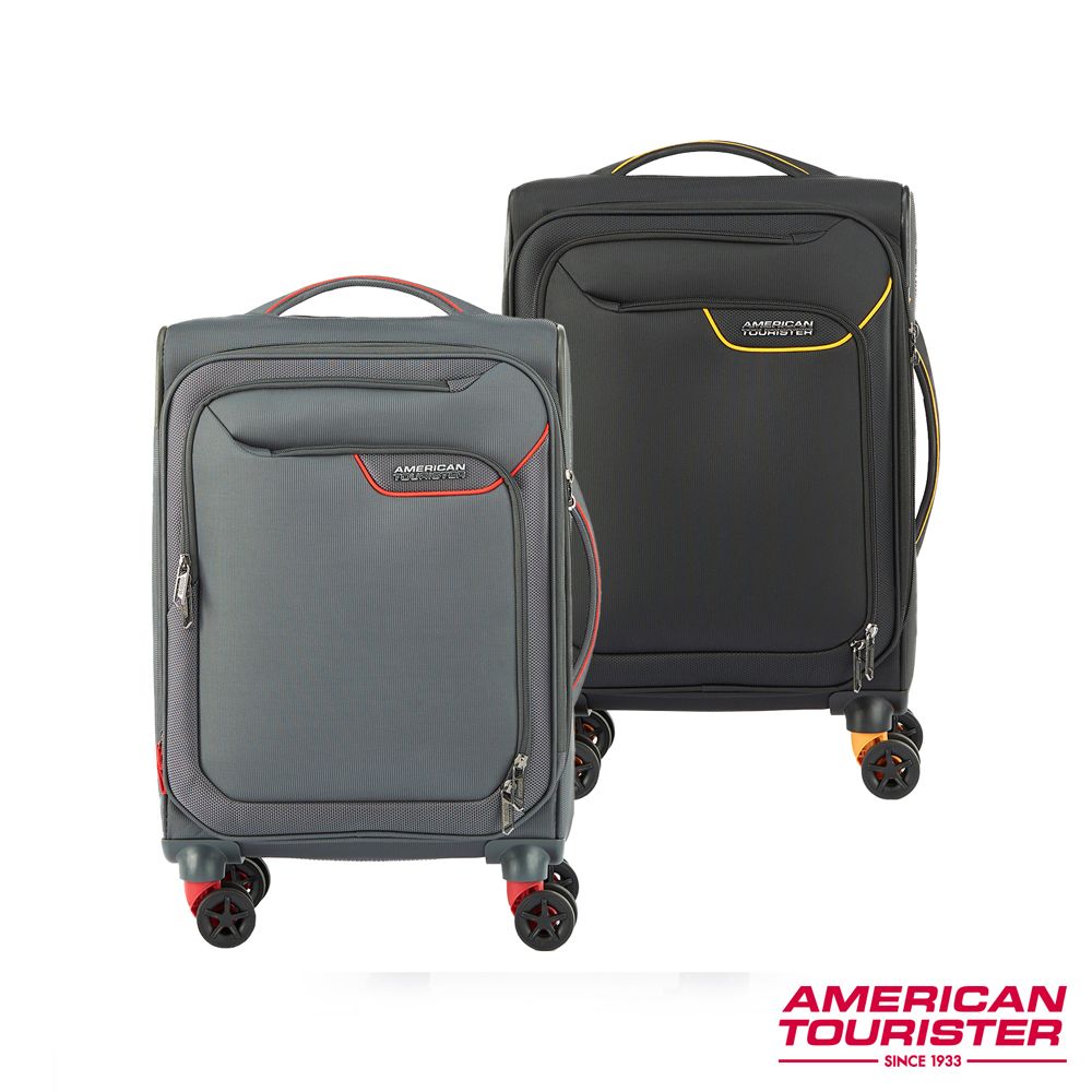 American Tourister 美國旅行者 20吋 APPLITE 4 ECO 前開式/上掀式可擴充輕量布面軟殼行李箱/布箱/登機箱(多色可選)