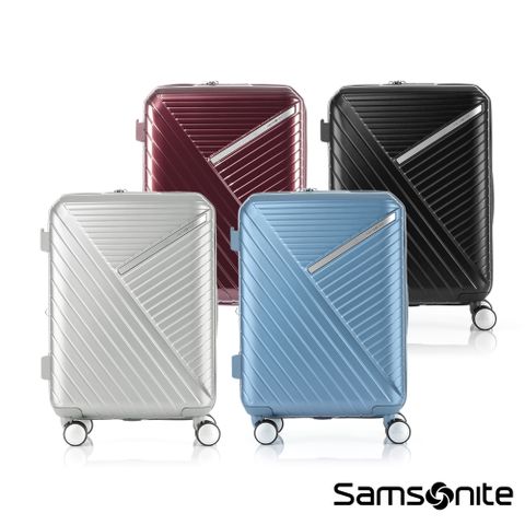 Samsonite新秀麗 20吋 ROBEZ 可擴充PC防盜拉鍊TSA登機箱/行李箱(多色可選)