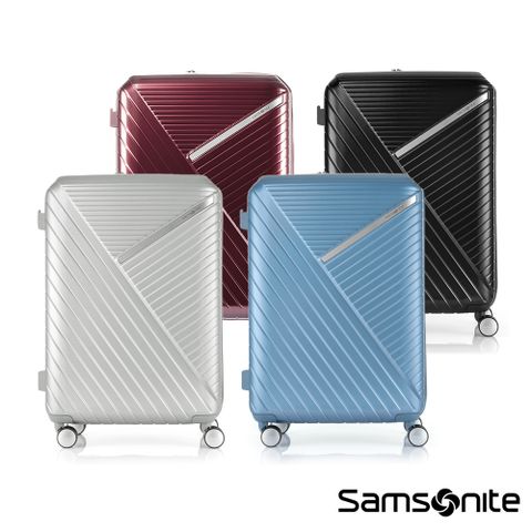 Samsonite新秀麗 25吋 ROBEZ 可擴充PC防盜拉鍊TSA行李箱(多色可選)