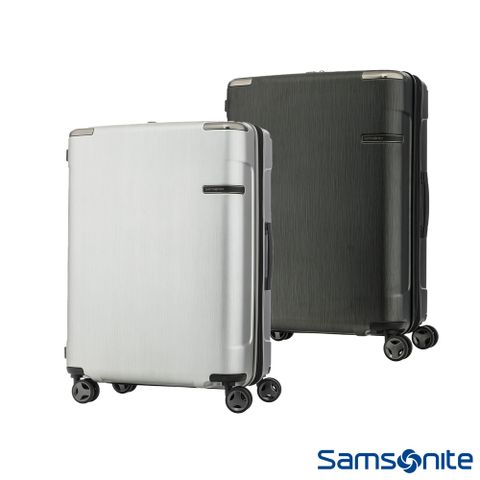 Samsonite新秀麗 30吋 Evoa 拉絲光澤防盜拉鍊可擴充抗震輪PC行李箱(多色可選)