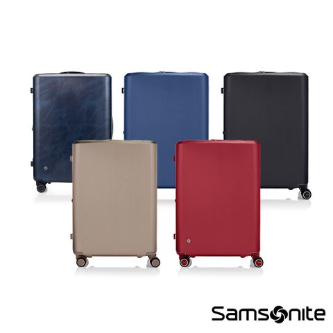 Samsonite 新秀麗 28吋 EVOA Z 可擴充拉絲光澤防刮防盜拉鍊輕量PC避震輪行李箱(多色可選)