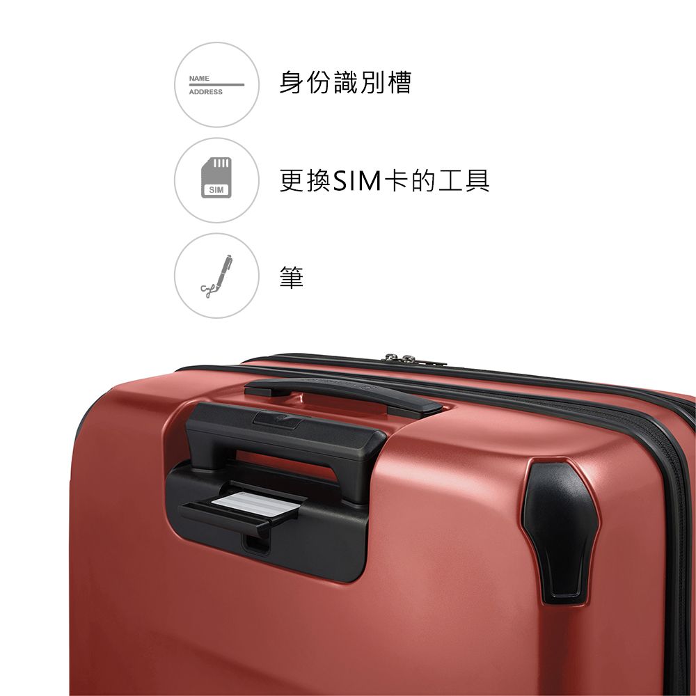 NAME身份識別槽ADDRESS更換SIM卡的工具SIM筆