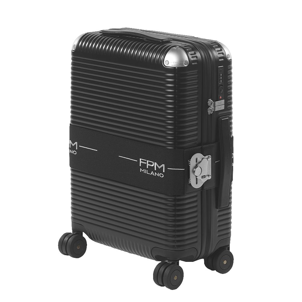 FPM MILANO BANK ZIP DELUXE Eclipse Black 系列 20吋登機箱 -平輸品 (日蝕黑)