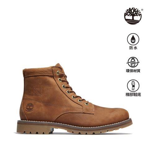 Timberland 男款鐵鏽色休閒防水靴|A44MYF13