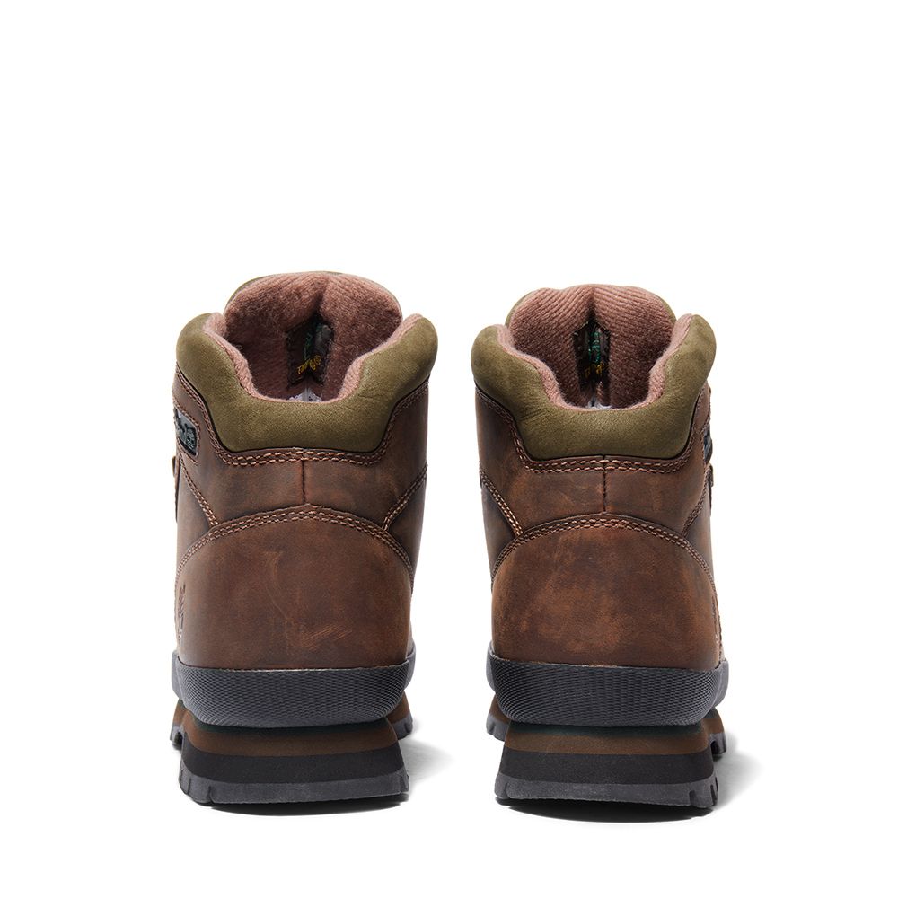 Timberland 男款棕褐色Euro Hiker中筒健行靴|95100214 - PChome 24h購物