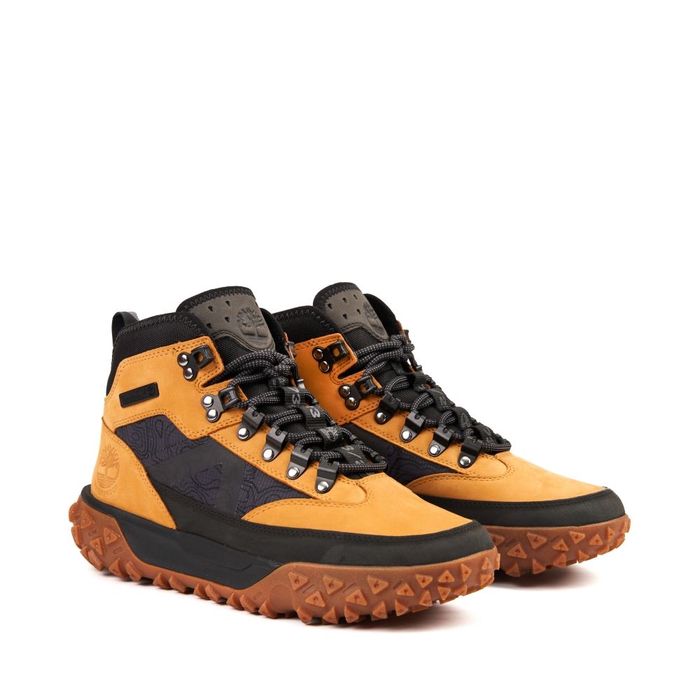 Timberland  男款小麥色 Greenstride Motion 6 防水中筒健行鞋|A67JC231