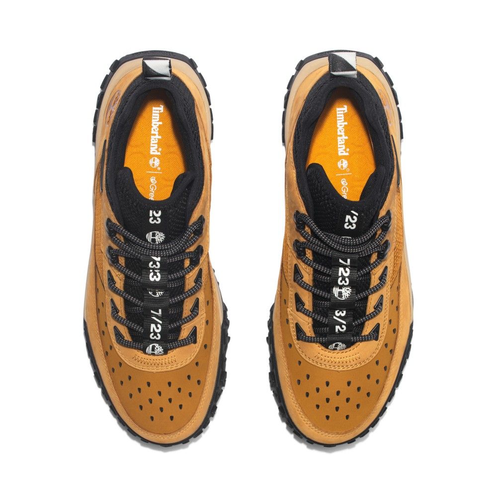 Timberland  男款小麥色Greenstride Motion 6 中筒健行鞋|A5TPC231