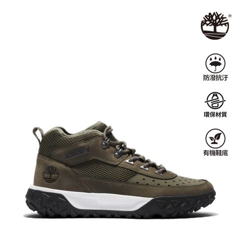 Timberland 男款深綠色Greenstride™ Motion 6健行鞋|A5VCVA58