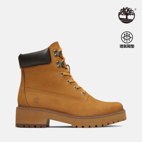 Timberland 女款小麥色中筒休閒靴|A5VPZ231