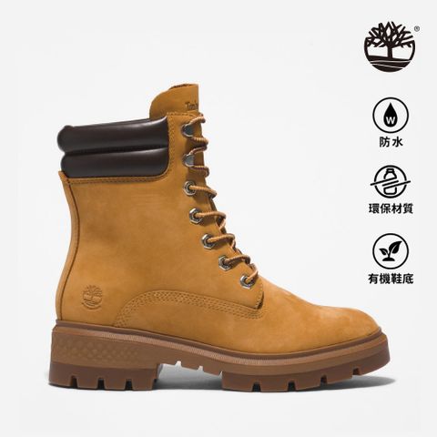 Timberland 女款小麥色Cortina Valley防水6吋靴|A5N9S231