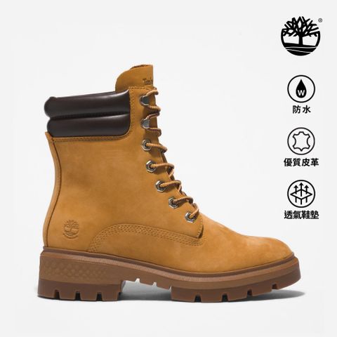 Timberland 女款小麥色磨砂革GreenStride Cortina Valley防水6吋靴|A5N9S231