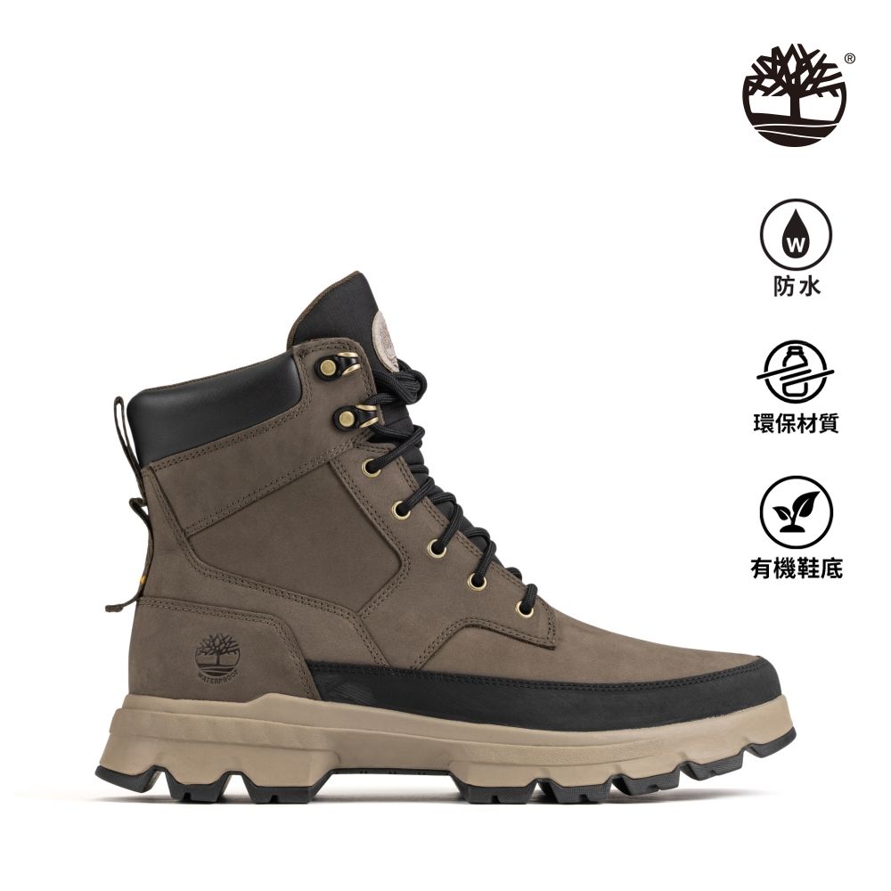 Timberland 男款軍綠色磨砂革Timberland® Originals Ultra 防水靴