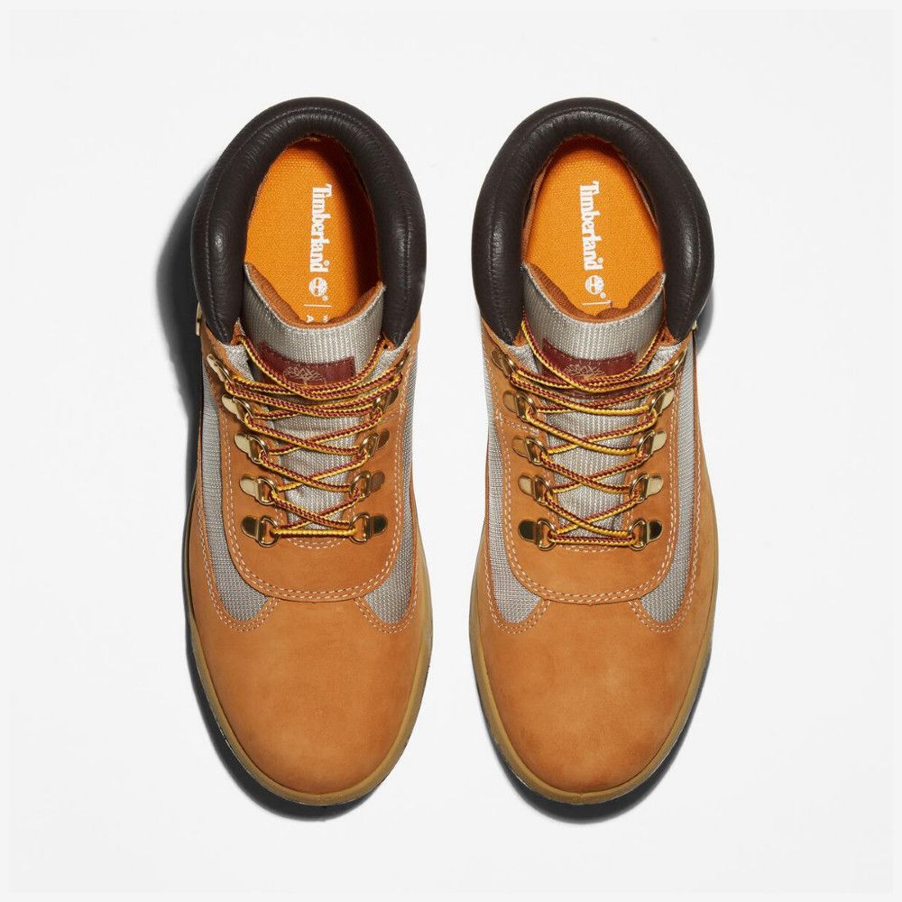 Timberland 男款小麥色防水中筒戰地靴|A18RI231