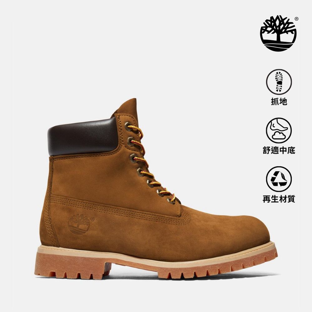 Timberland  男款深小麥色防水6吋休閒靴|72066EBL