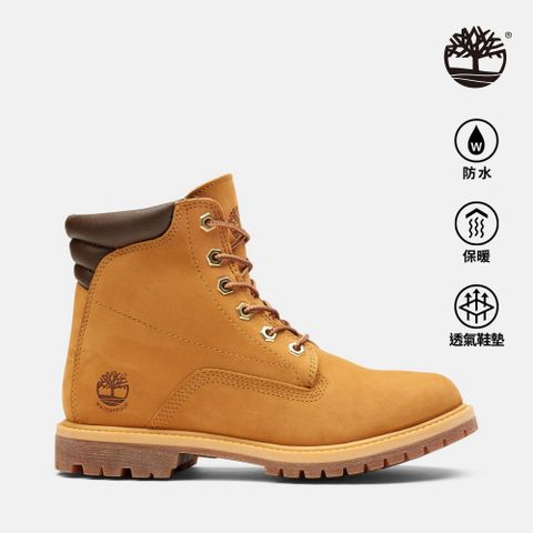 Timberland 女款小麥色防水6吋靴|8168R231